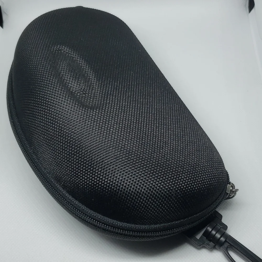 Oakley black canvas with zip sunglasses case